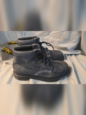 Dr Martens 939 Stonewashed Suede Boots Grey Men SZ 7 Women 8 NWOB